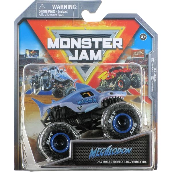 Amazon.co.jp: Monster Jam、公式メガロドンモンスタートラック